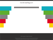 Tablet Screenshot of handmadeflag.com